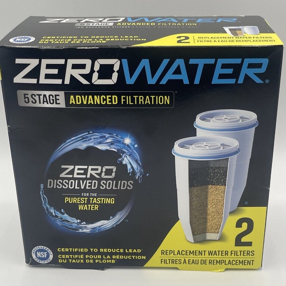 ZeroWater® 2-Pack Replacement Water Filters